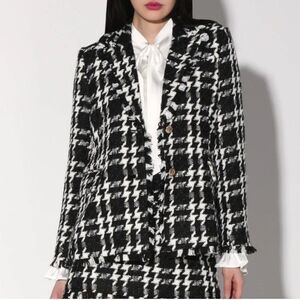 Walter Baker Damon Blazer Heritage Tweed Black